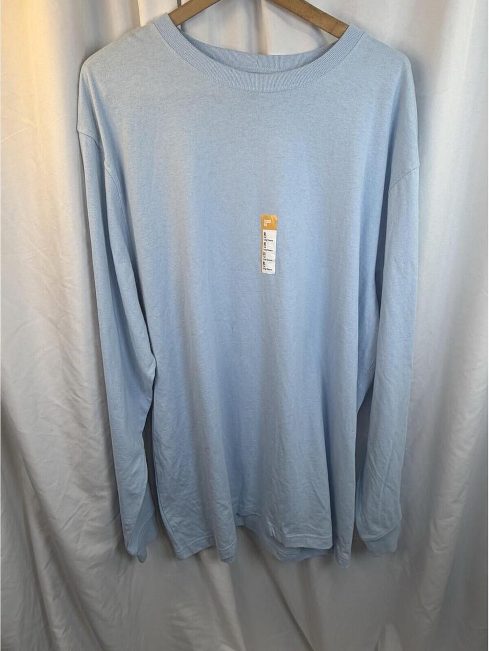 Carhartt Men's Long Sleeve Shirt Light Blue XL Tall READ NEW With Tags Outdoor